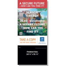 VPWP-21.3 - 2021 Edition 3 - Watchtower - "A Secure Future - How Can You Find It?" - Cart